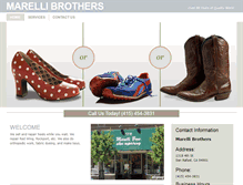 Tablet Screenshot of marellibrothers.com